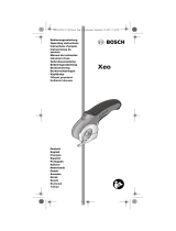 Bosch Xeo Owner's manual
