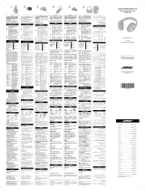 Bose qc25 samsung Quick start guide