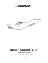 Bose SoundTrue in-ear User guide