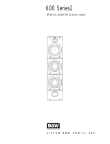 Bowers & Wilkins 603 S2 User manual