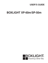 BOXLIGHT XP-60m User manual
