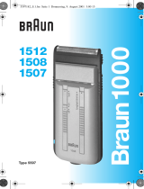 Braun 1507 entry 1000 User manual