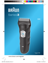 Braun 300s Series 3 User manual
