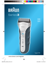 Braun 330, 320, Series 3 User manual