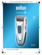 Braun 330, 320, Series 3 User manual