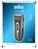 Braun 380, 370, 360, 350, Series 3 User manual