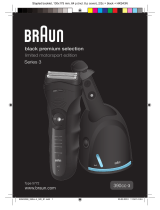 Braun 390cc-3, Series 3, black premium selection User manual