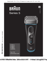 Braun 5197cc, 5195cc, 5190cc, wet&dry, Series 5 User manual