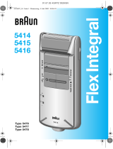 Braun 5414, 5415, 5416, Flex Integral User manual