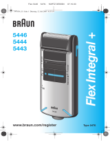 Braun 5443, 5444, 5446, Flex Integral+ User manual