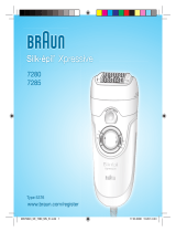 Braun 7280 Silk epil Xpressive User manual