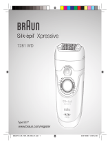 Braun 7281 WD, Silk-épil Xpressive User manual