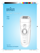 Braun 7681, 7781, Silk-épil Xpressive User manual