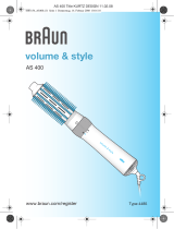 Braun AS400,  volume & style User manual