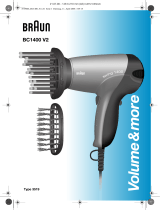 Braun BC1400 V2, Volume&more User manual