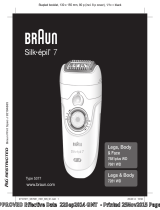 Braun Legs & Body 7281 WD User manual