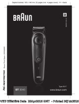 Braun BT3242 User manual