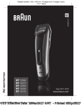 Braun BT5090, BT5070, BT5050, BT5030, BT5010 User manual