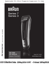 Braun BT7050, BT3050cb, Beard trimmer, Series 7 User manual