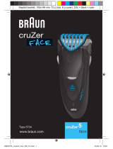 Braun CRUZER FACE Owner's manual