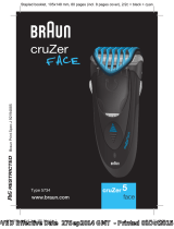 Braun CruZer5, face User manual