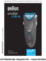 Braun cruZer6 User manual
