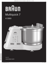 Braun K3000 User manual