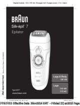 Braun Legs & Body 7381 WD,  Legs 7181 WD,  7175 WD,  Silk-épil 7 User manual