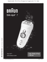 Braun Legs,  Body & Face 7-569 WD,  Silk-épil 7 User manual