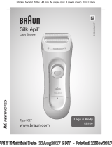 Braun LS5160, Legs & Body, Silk-épil Lady Shaver User manual