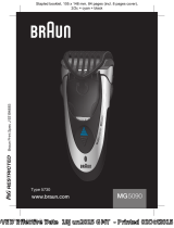 Braun MG 5090 User manual