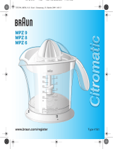 Braun mpz 6 compact 6 4161730 Owner's manual