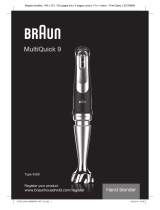 Braun MQ 9087X User manual