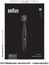 Braun PT5010 User manual