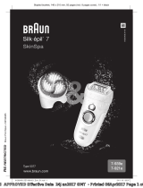 Braun Silk-epil 7 SkinSpa Series User manual