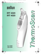Braun ThermoScan IRT 4020 User manual