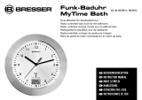 Bresser MyTime Bath radio controlled Clock white Owner's manual