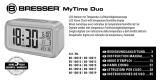 Bresser MyTime Duo Alarm Clock black Owner's manual