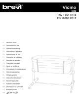 Brevi Side bed crib Vicino Owner's manual