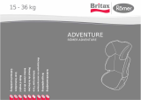 Britax Romer Adventure Group 2/3 Car Seat User manual
