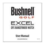 Bushnell GOLF EXCEL User manual