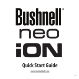Bushnell Neo Ion Quick start guide