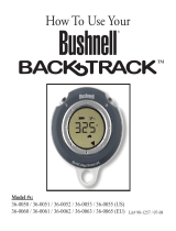 Bushnell BackTrack Owner's manual