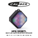Caliber HPG 333BTL Owner's manual