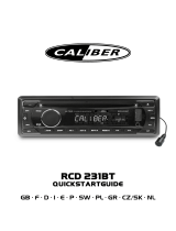 Caliber RCD231BT Owner's manual