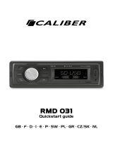 Caliber RMD031 Quick start guide