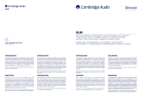 CAMBRIDGE SL30 Installation guide