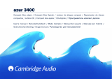 Cambridge Audio 340c User manual