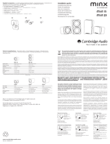 Cambridge Audio minx Series Installation guide