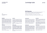 Cambridge Audio Sx Owner's manual